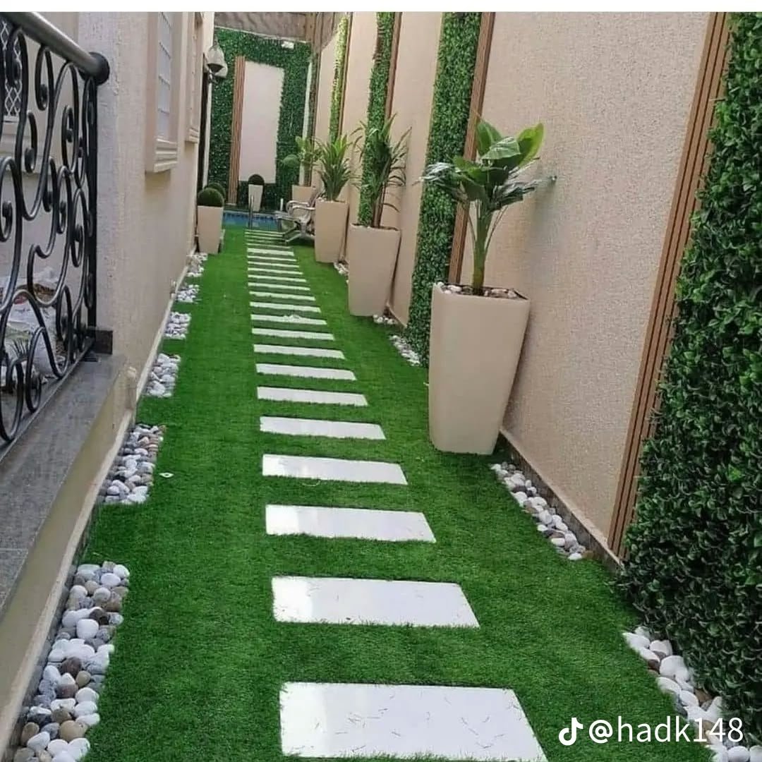 ديكورات حدائق